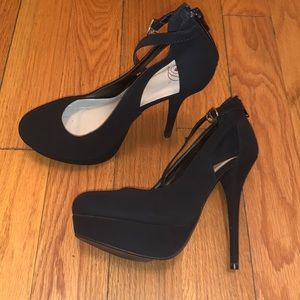 Black, Size 9 high heels
